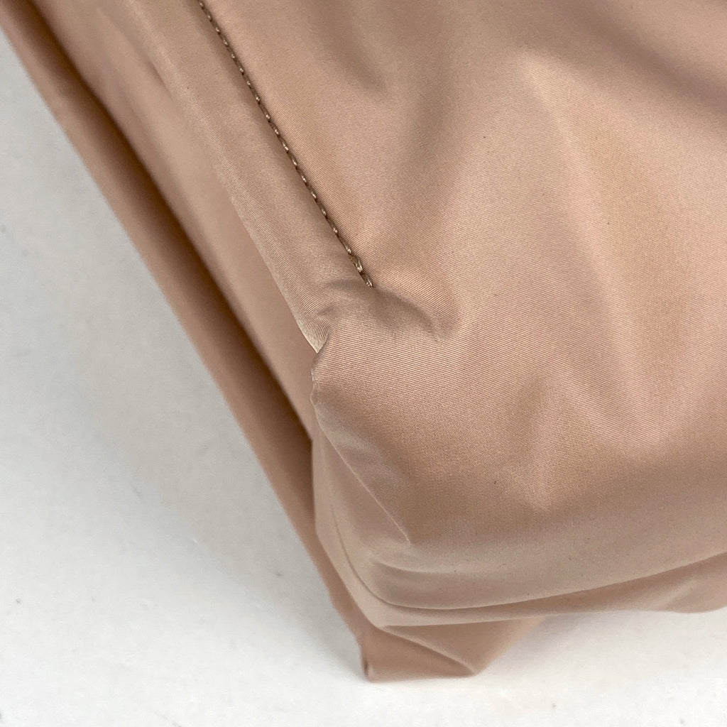 クロエ ウッディ ラージ トートバッグ ロゴ ショルダーバッグ トートバッグ ナイロン ピンク レディース 【中古】brbag