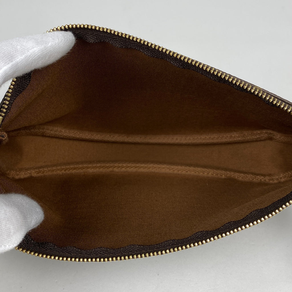 ルイ・ヴィトン ポシェット アクセソワール メイク コスメ アクセサリーポーチ モノグラム ブラウン M51980 レディース 【中古】brbag