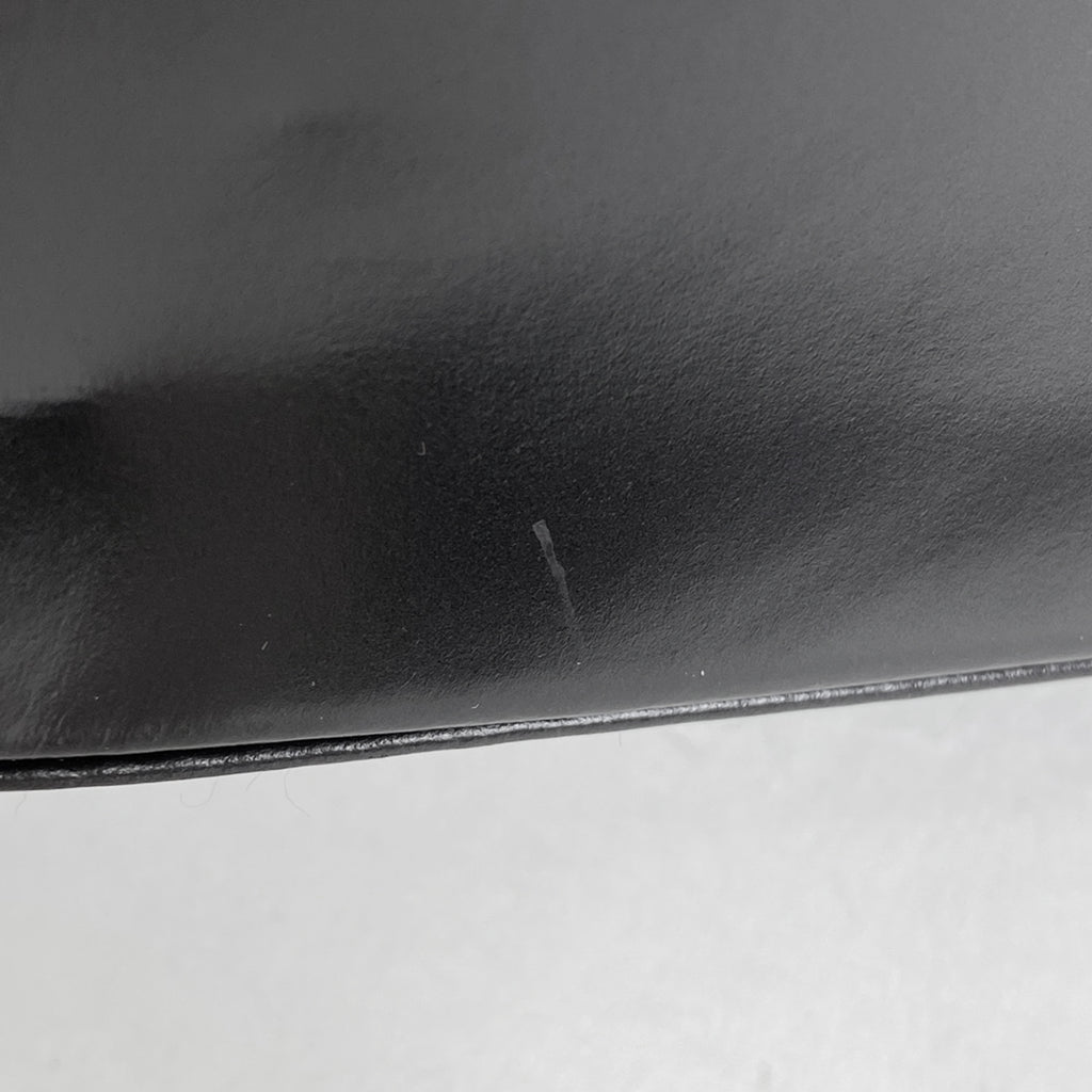 サルヴァトーレフェラガモ ロゴ ショルダーバッグ ミラー チェーン ショルダーバッグ レザー グレー 9780 レディース 【中古】brbag