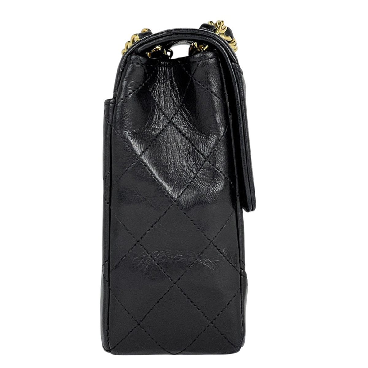 CHANEL 2.55チェーンショルダーバッグ マトラッセ ココマーク ブラック CHANEL 2.55チェーンショルダーバッグ マトラッセ ココマーク ブラック