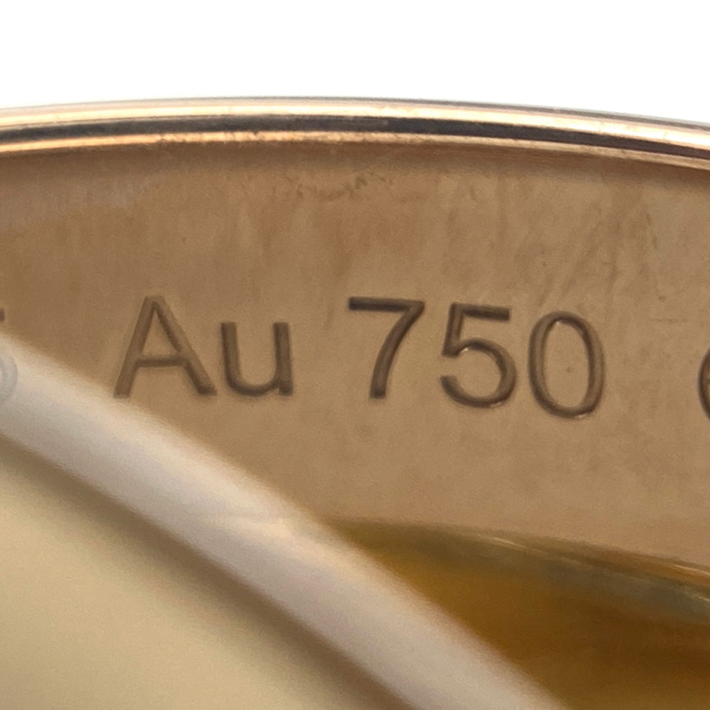 カルティエ トリニティ リング YG イエローゴールド 指輪 スリーカラー リング 11号 750 レディース 【中古】brjwl