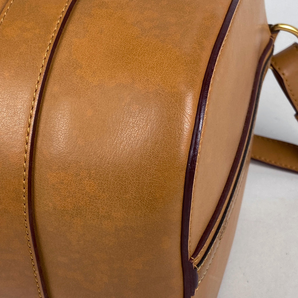 クロエ ロゴ ハンドバッグ 2WAY ショルダーバッグ ハンドバッグ レザー ブラウン レディース 【中古】brbag