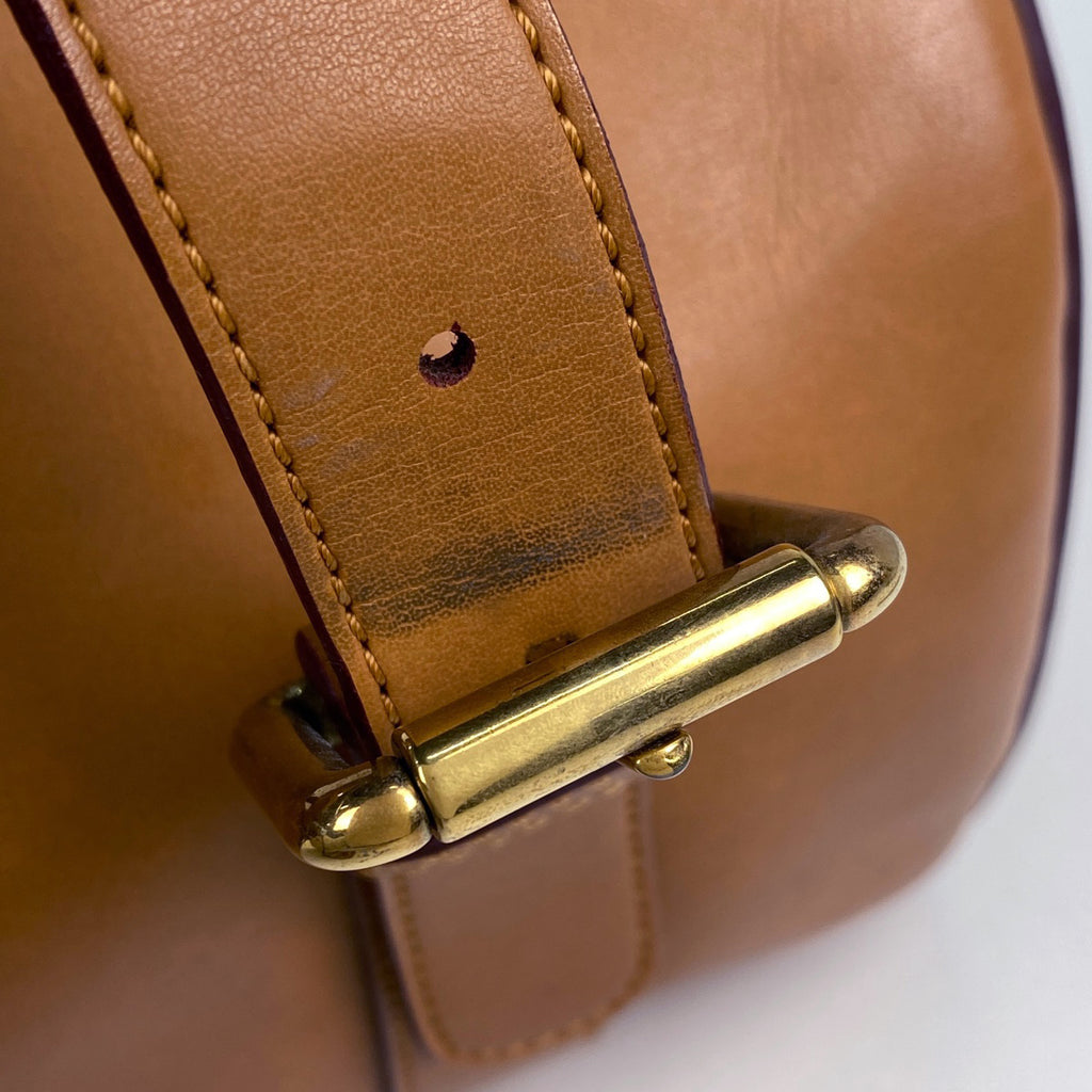 クロエ ロゴ ハンドバッグ 2WAY ショルダーバッグ ハンドバッグ レザー ブラウン レディース 【中古】brbag