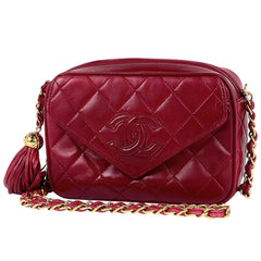 シャネル ココマーク フリンジ ショルダーバッグ レザー レディース ブランドバッグ・小物 【中古】brbag
