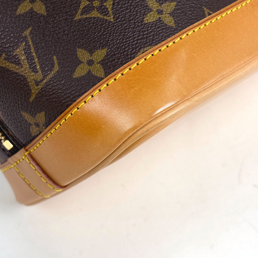 ルイ・ヴィトン アルマ 手提げ ハンドバッグ モノグラム ブラウン M51130 レディース ブランドバッグ・小物 【中古】brbag