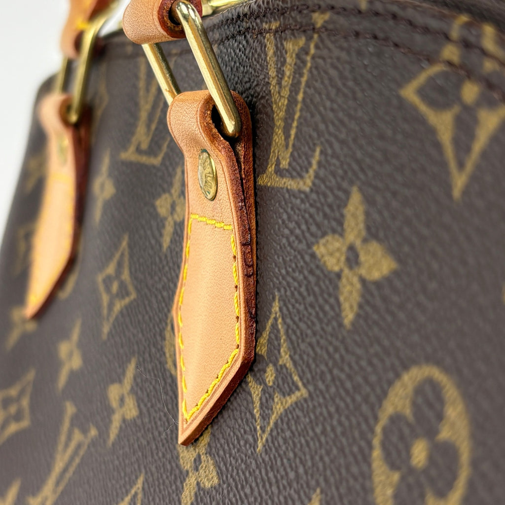 ルイ・ヴィトン アルマ 手提げ ハンドバッグ モノグラム ブラウン M51130 レディース ブランドバッグ・小物 【中古】brbag