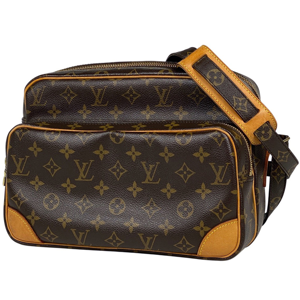 ルイ・ヴィトン ナイル 斜め掛け ショルダーバッグ モノグラム ブラウン M45244 レディース 【中古】brbag