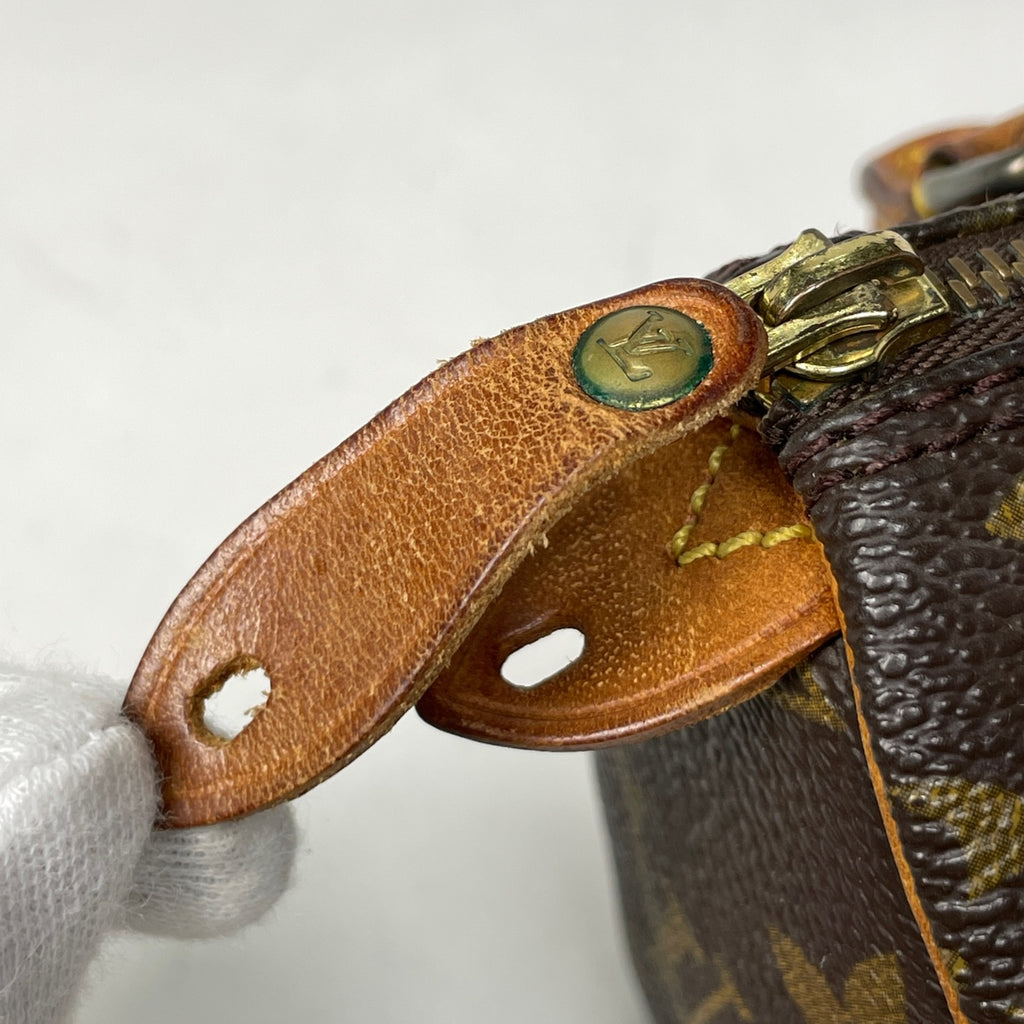 ルイ・ヴィトン ミニ スピーディ ショッピング 手提げ ハンドバッグ モノグラム ブラウン M41534 レディース 【中古】brbag