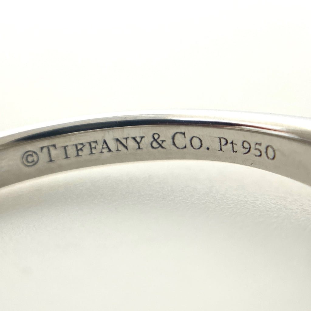 ティファニー ソリティア リング プラチナ 指輪 ダイヤモンド ソリテール リング 6.5号 Pt950 ダイヤモンド レディース 【中古】brjwl