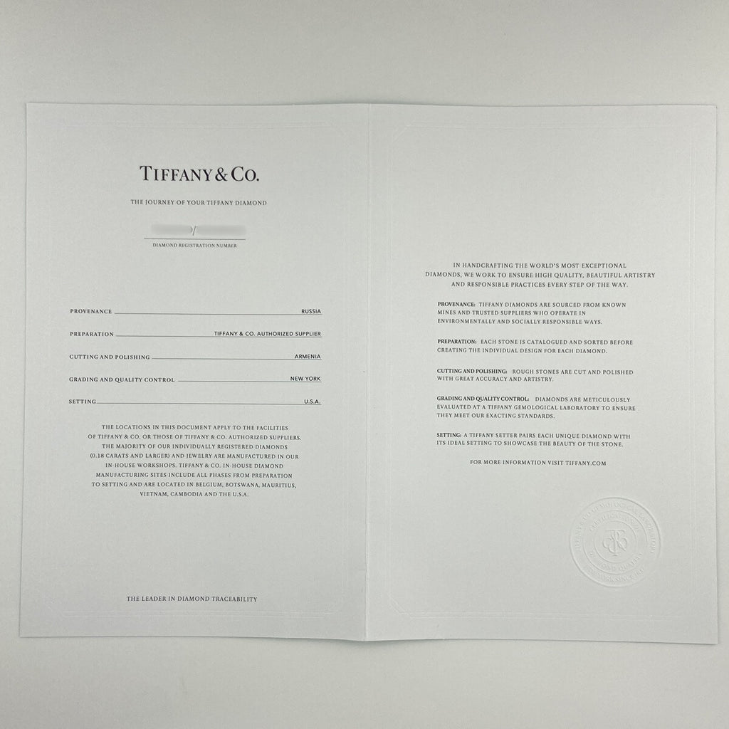 ティファニー ソリティア リング プラチナ 指輪 ダイヤモンド ソリテール リング 6.5号 Pt950 ダイヤモンド レディース 【中古】brjwl