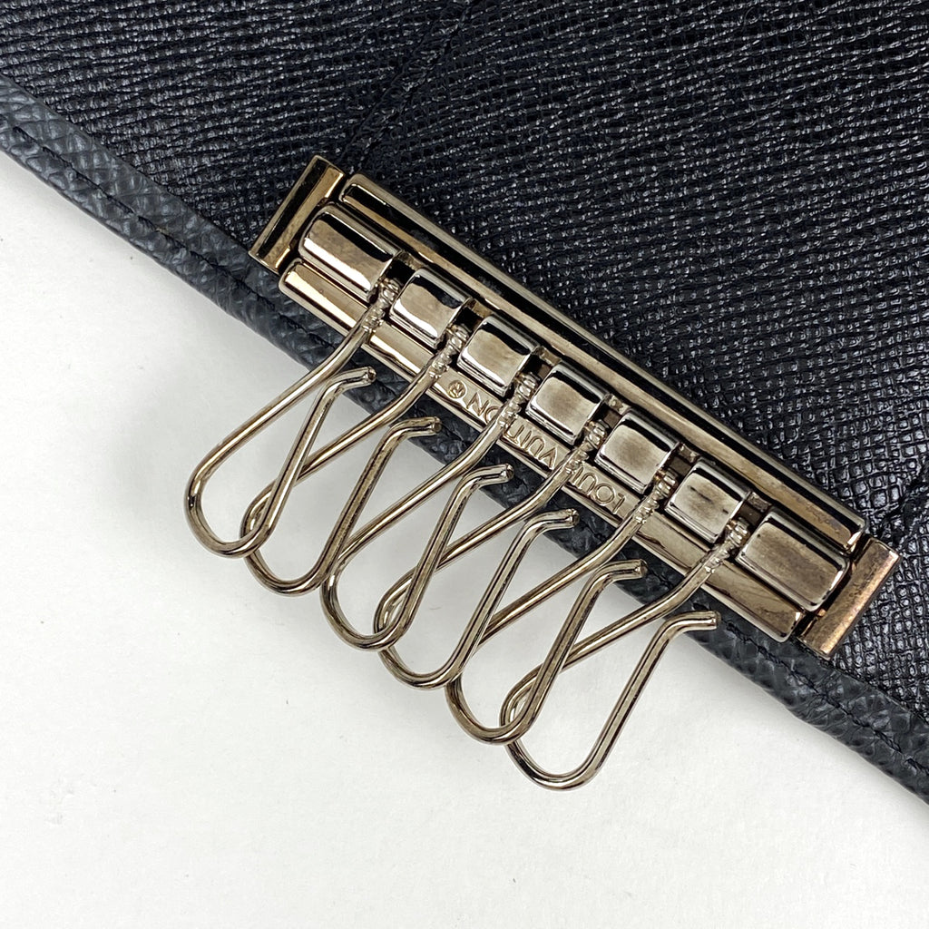 ルイ・ヴィトン ミュルティクレ 6 鍵入れ キーホルダー キーフック キーケース タイガ アルドワーズ M30532 メンズ 【中古】brbag