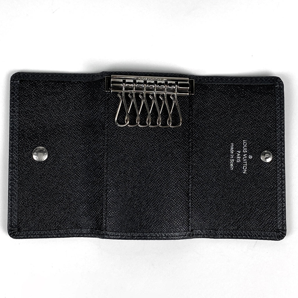 ルイ・ヴィトン ミュルティクレ 6 鍵入れ キーホルダー キーフック キーケース タイガ アルドワーズ M30532 メンズ 【中古】brbag