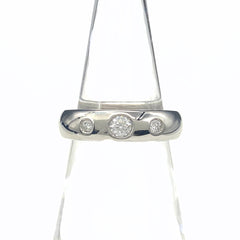 メレダイヤ デザインリング プラチナ 指輪 リング 10号 Pt900 ダイヤモンド レディース 【中古】nbjwl