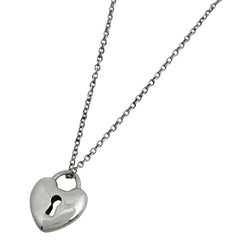 ティファニー ハートロック ネックレス シルバー925 シルバー レディース ブランドアクセサリー 【中古】bracc