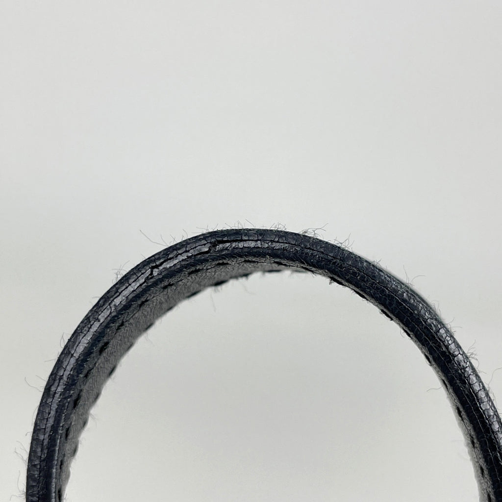 グッチ GG柄 トートバッグ ハンドバッグ トートバッグ GGキャンバス グレー ブラック 0021099 レディース 【中古】brbag