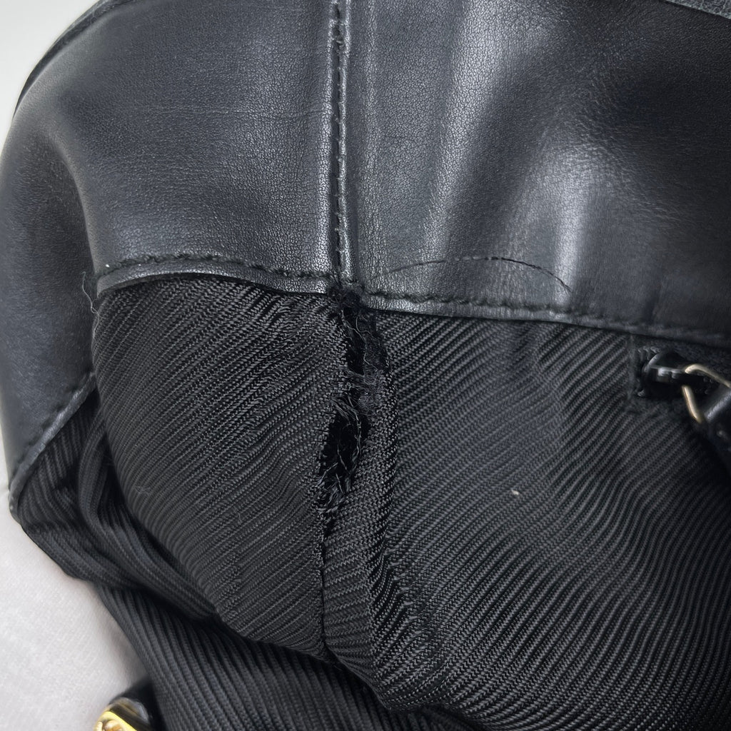 グッチ GG柄 トートバッグ ハンドバッグ トートバッグ GGキャンバス グレー ブラック 0021099 レディース 【中古】brbag