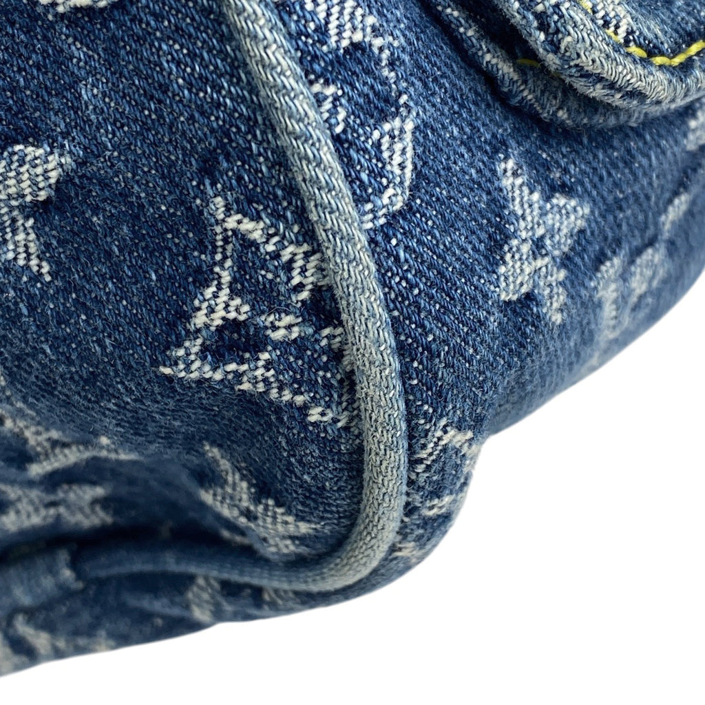 ルイ・ヴィトン ネオ スピーディ ボストンバッグ 手提げ ハンドバッグ モノグラムデニム ブルー M95019 レディース 【中古】brbag