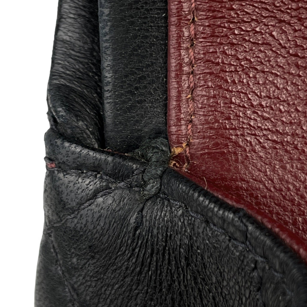 シャネル マトラッセ Wフラップ チェーン ショルダーバッグ ココマーク ショルダーバッグ レザー ブラック A01112 レディース 【中古】brbag