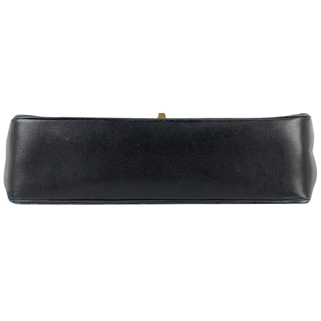 シャネル マトラッセ Wフラップ チェーン ショルダーバッグ ココマーク ショルダーバッグ レザー ブラック レディース 【中古】brbag