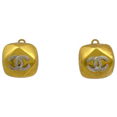 シャネル ココマーク イヤリング スクエア イヤリング GP ゴールド レディース 【中古】bracc