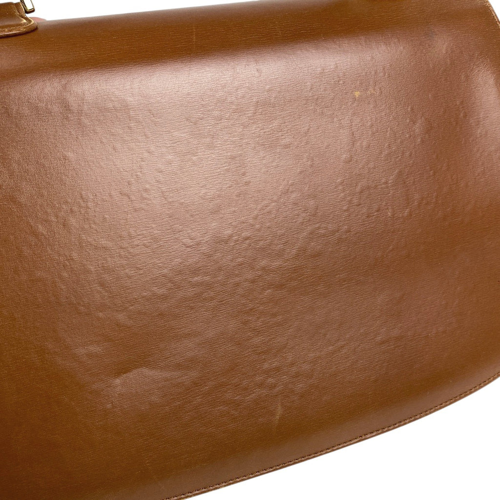 グッチ バンブー ハンドバッグ 2WAY ショルダーバッグ 竹 オールドグッチ 000010633 ハンドバッグ レザー ブラウン レディース 【中古】brbag