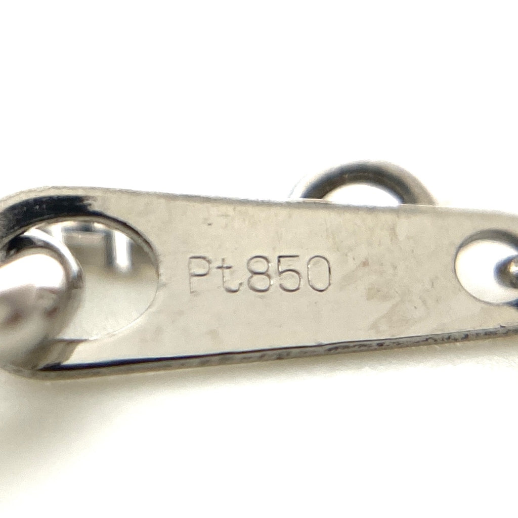 メレダイヤ デザインネックレス プラチナ ペンダント ネックレス Pt900 Pt850 ダイヤモンド レディース 【中古】nbjwl