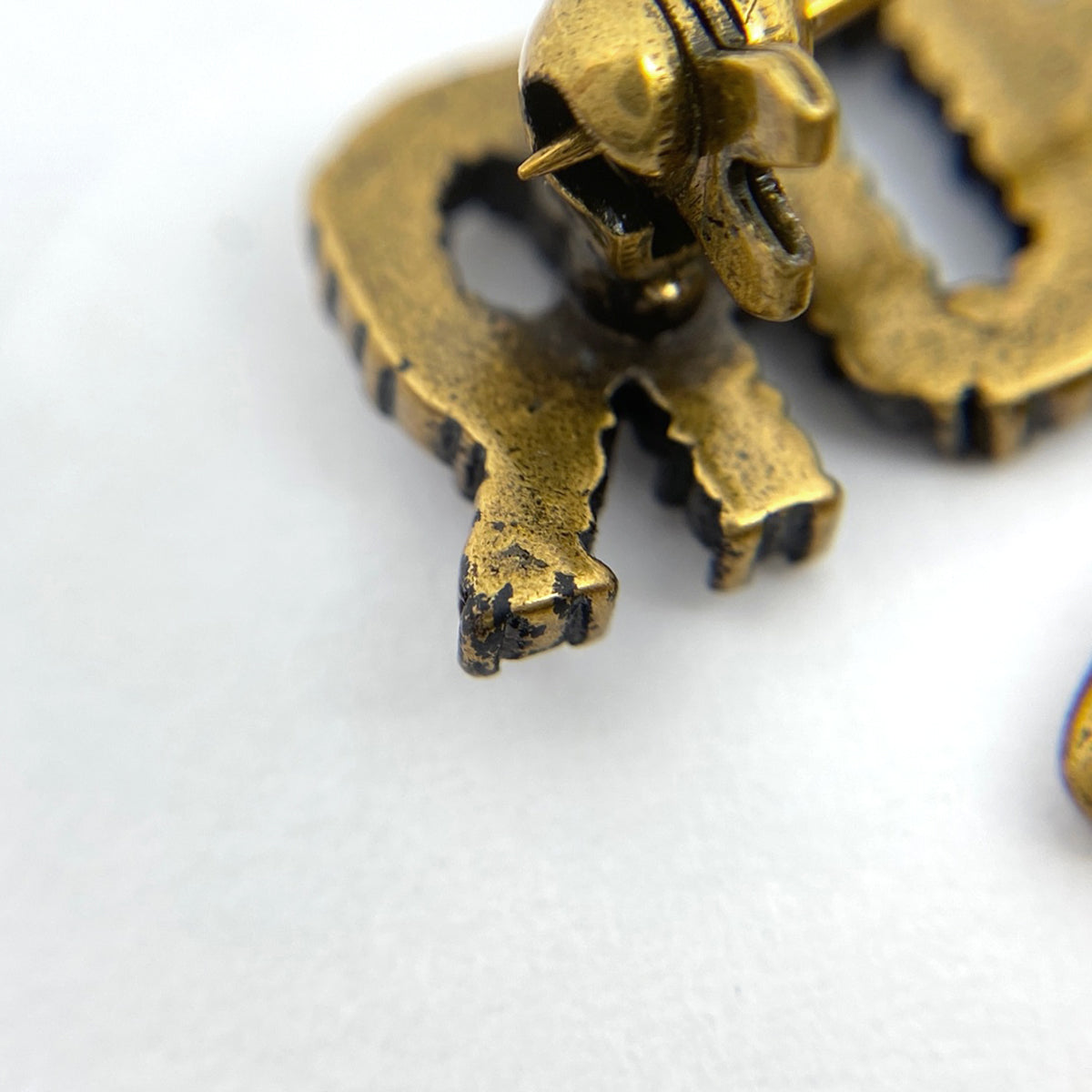 クリスチャンディオール ビーモチーフ ラインストーン ブローチ ジャ