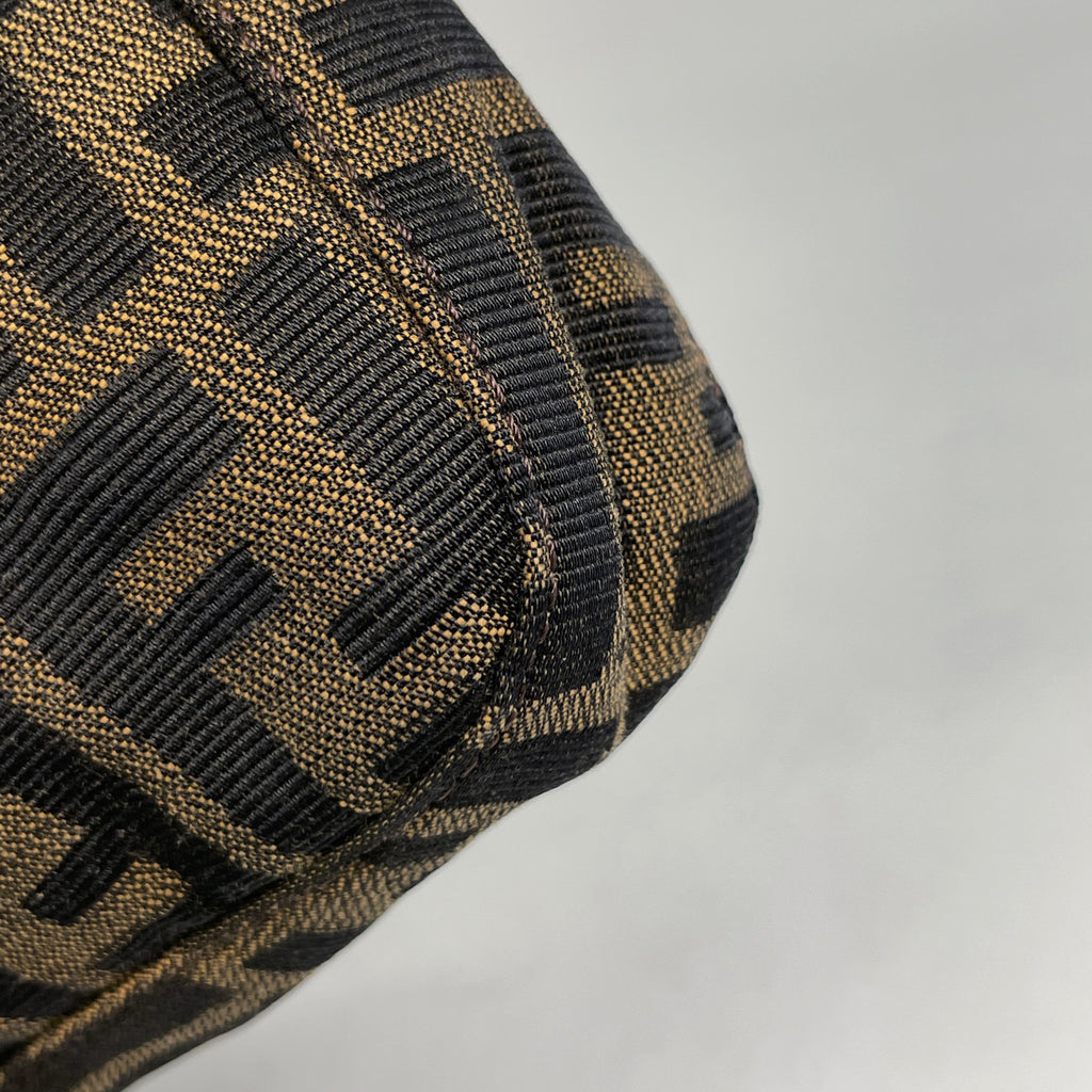 フェンディ ズッカ柄 ショルダーバッグ ワンショルダー ショルダーバッグ キャンバス ブラウン 26569 レディース 【中古】brbag