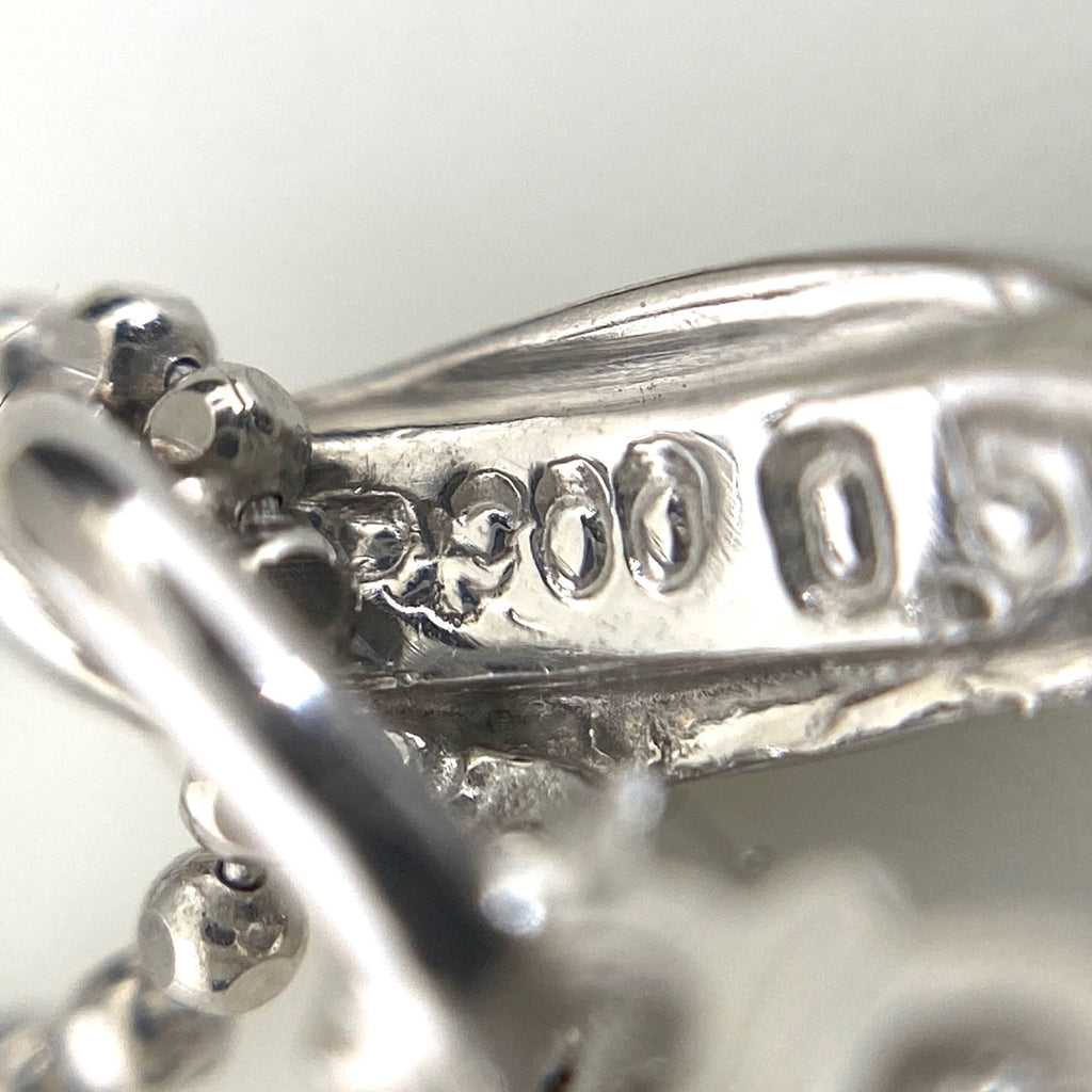 メレダイヤ デザインネックレス プラチナ ペンダント ネックレス Pt900 Pt850 ダイヤモンド レディース 【中古】nbjwl