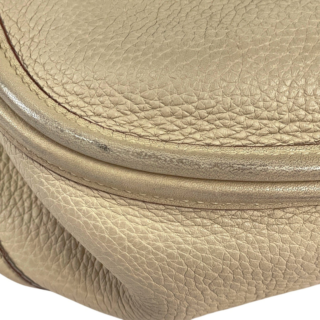 エルメス エヴリン 2 PM パンチング Hロゴ ショルダーバッグ トリヨンクレマンス ベージュ □K レディース 【中古】brbag