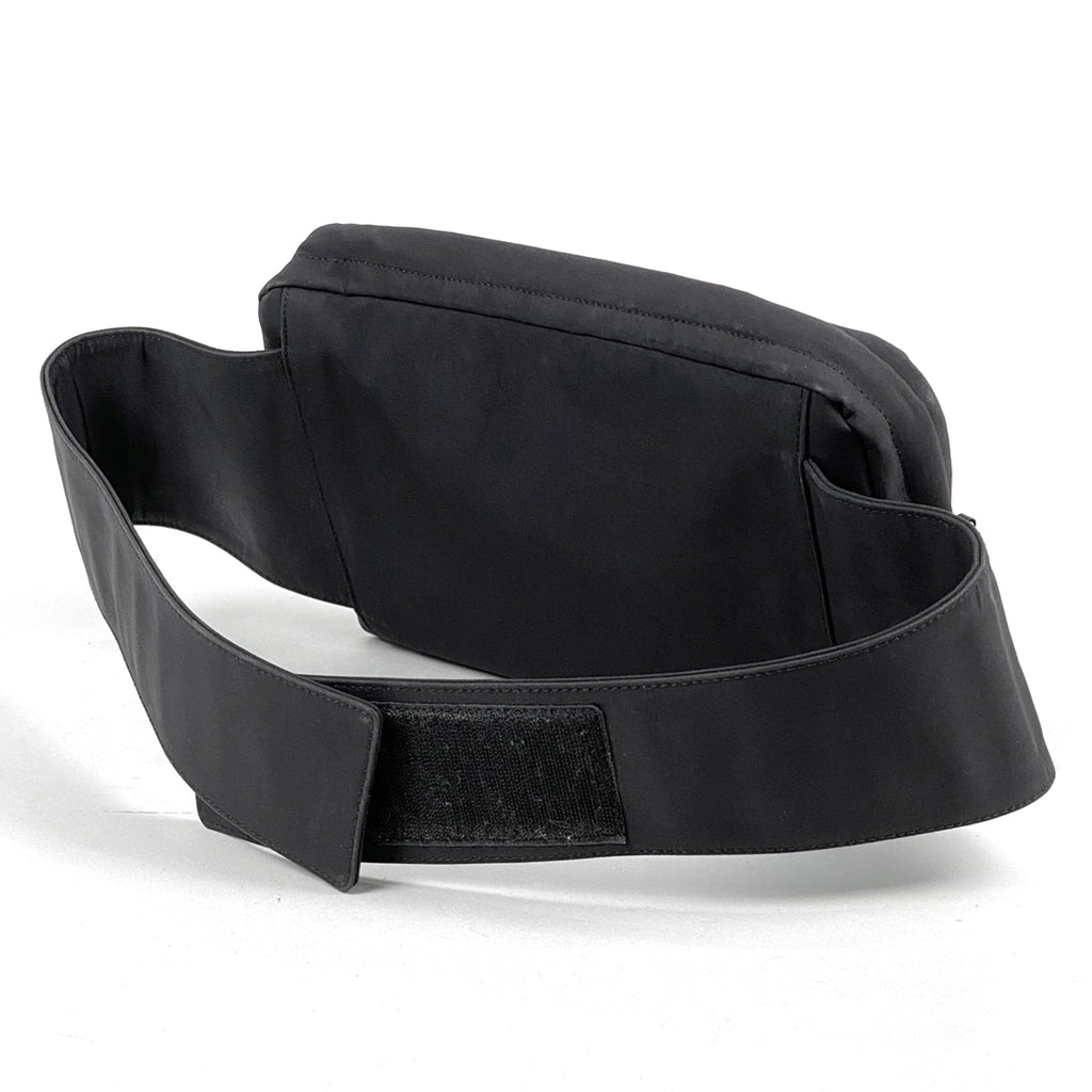 プラダ スポーツライン ウエストバッグ ウエストポーチ ロゴ ボディバッグ ナイロン ネロ(ブラック) メンズ 【中古】brbag