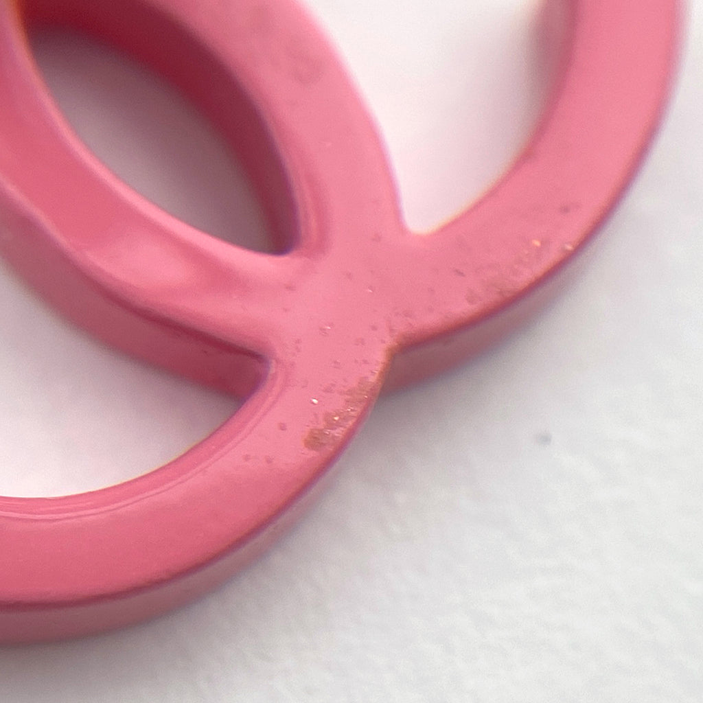 シャネル ココマーク イヤリング シルバーメッキ ピンク シルバー レディース 【中古】bracc