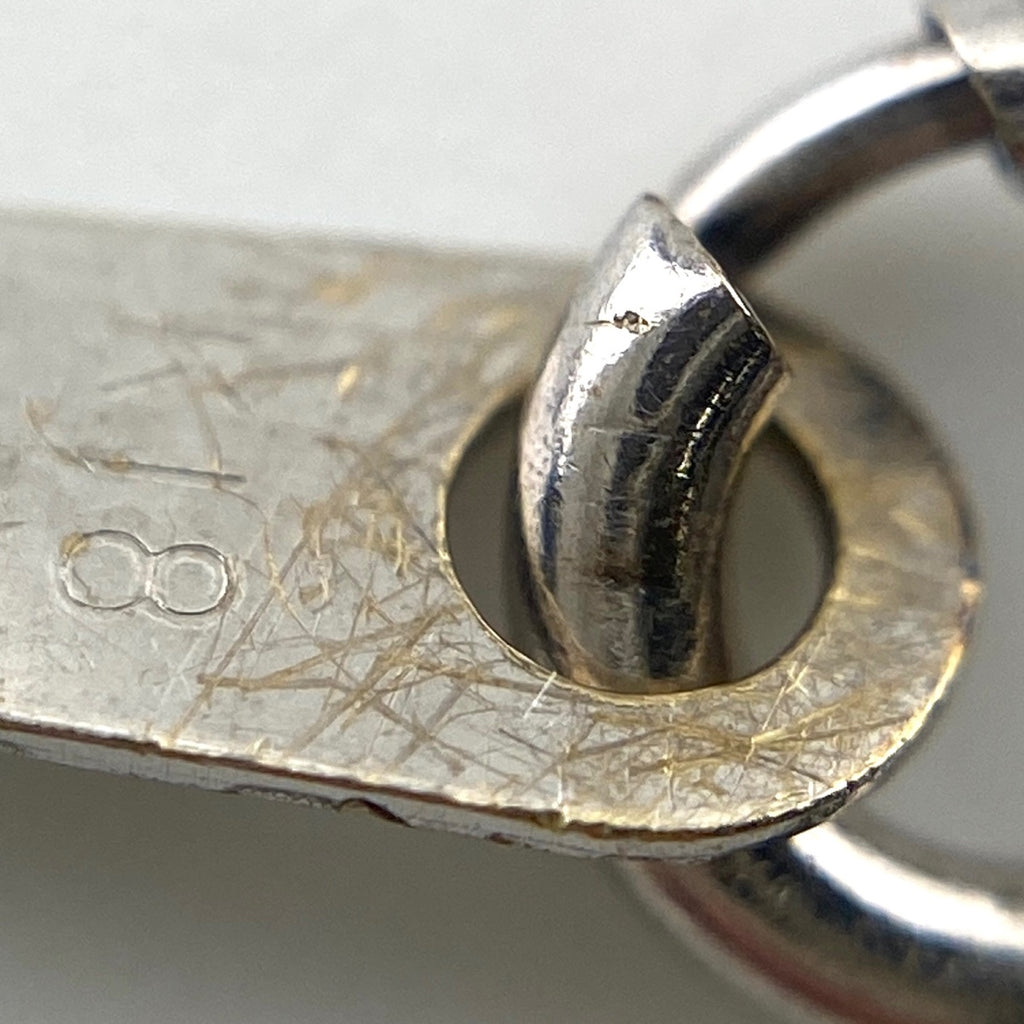 クロスモチーフ ネックレス WG ホワイトゴールド メレダイヤ ペンダント 十字架 ネックレス K18 WG ダイヤモンド レディース 【中古】nbjwl