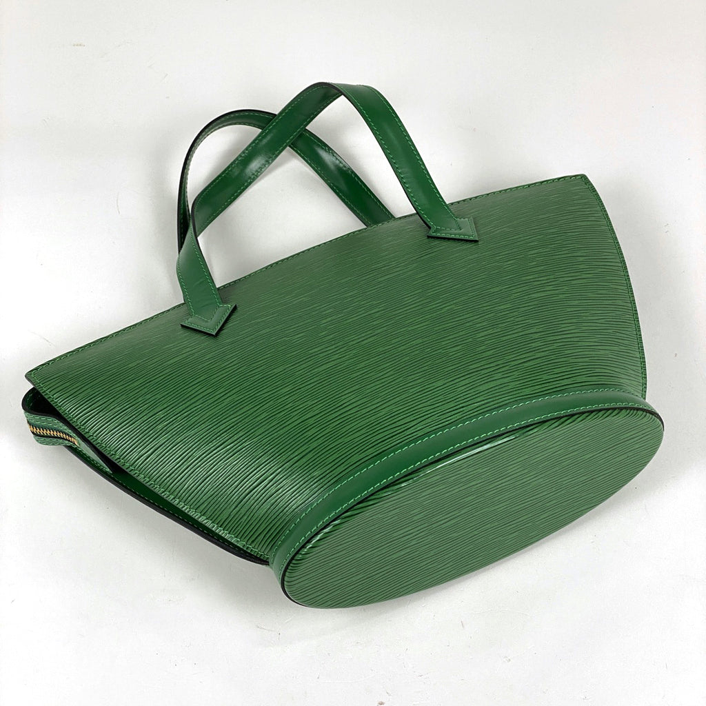 ルイ・ヴィトン サンジャック 手提げ ハンドバッグ エピ ボルネオグリーン M52274 レディース 【中古】brbag