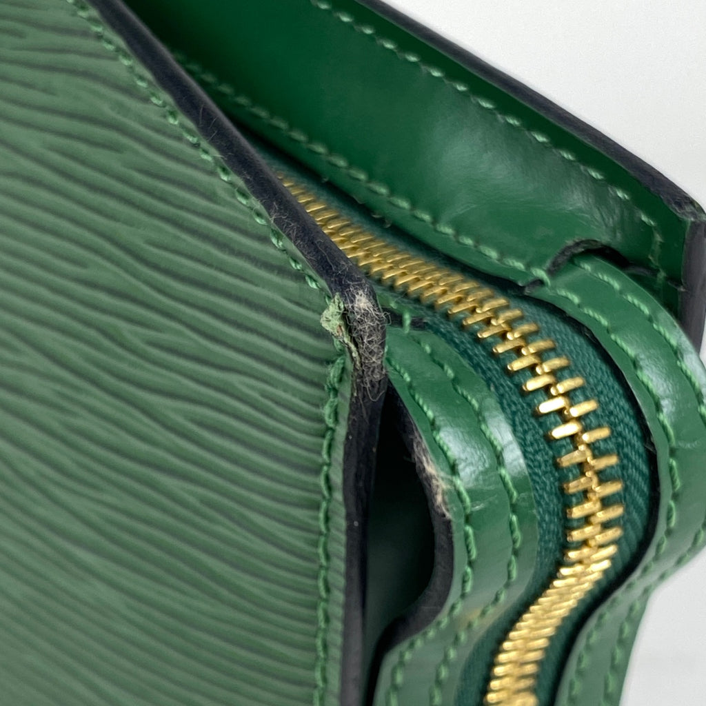 ルイ・ヴィトン サンジャック 手提げ ハンドバッグ エピ ボルネオグリーン M52274 レディース 【中古】brbag