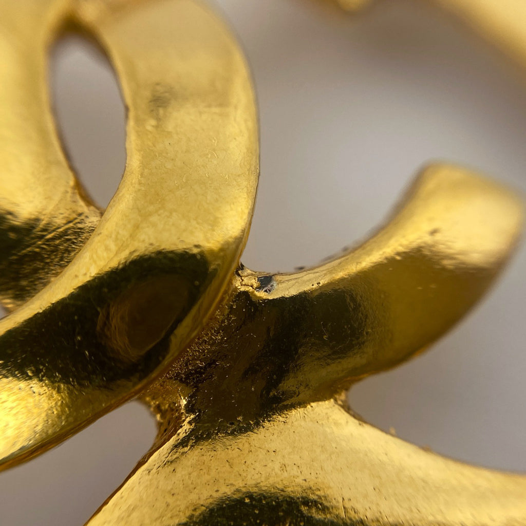 シャネル ココマーク ハートモチーフ ネックレス チェーン ネックレス GP ゴールド レディース 【中古】bracc