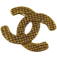 シャネル ココマーク ブローチ GP ゴールド レディース 【中古】bracc