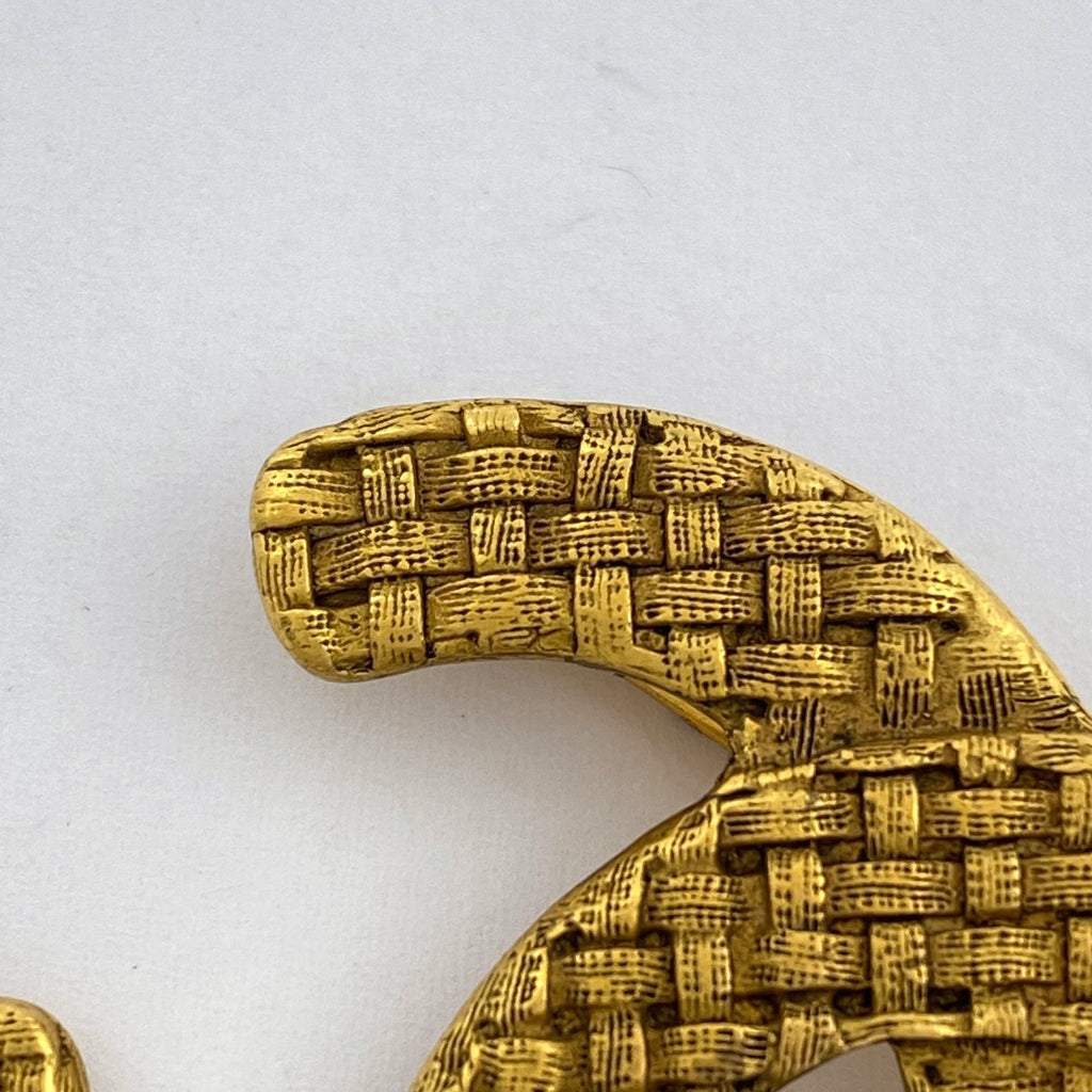 シャネル ココマーク ブローチ GP ゴールド レディース 【中古】bracc