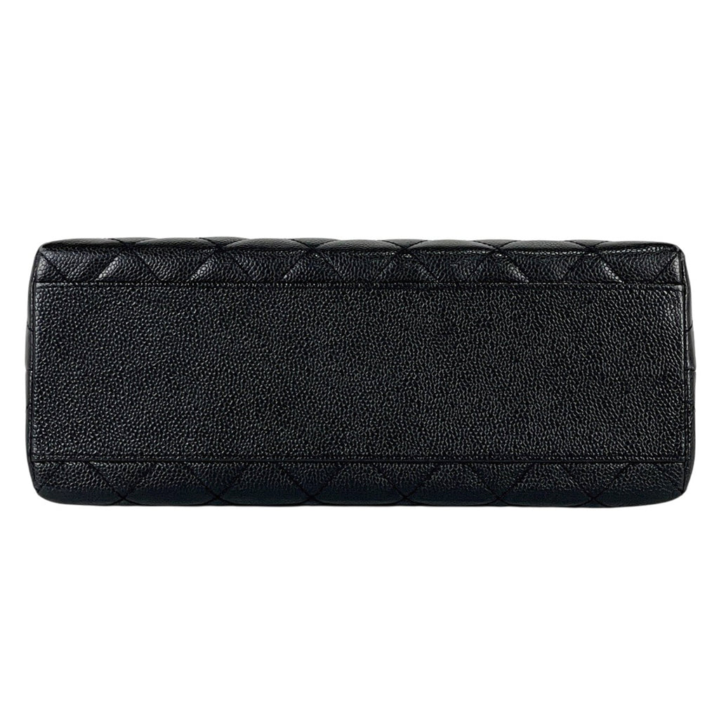 シャネル ココマーク ハンドバッグ マトラッセ ハンドバッグ キャビアスキン ブラック A12397 レディース 【中古】brbag