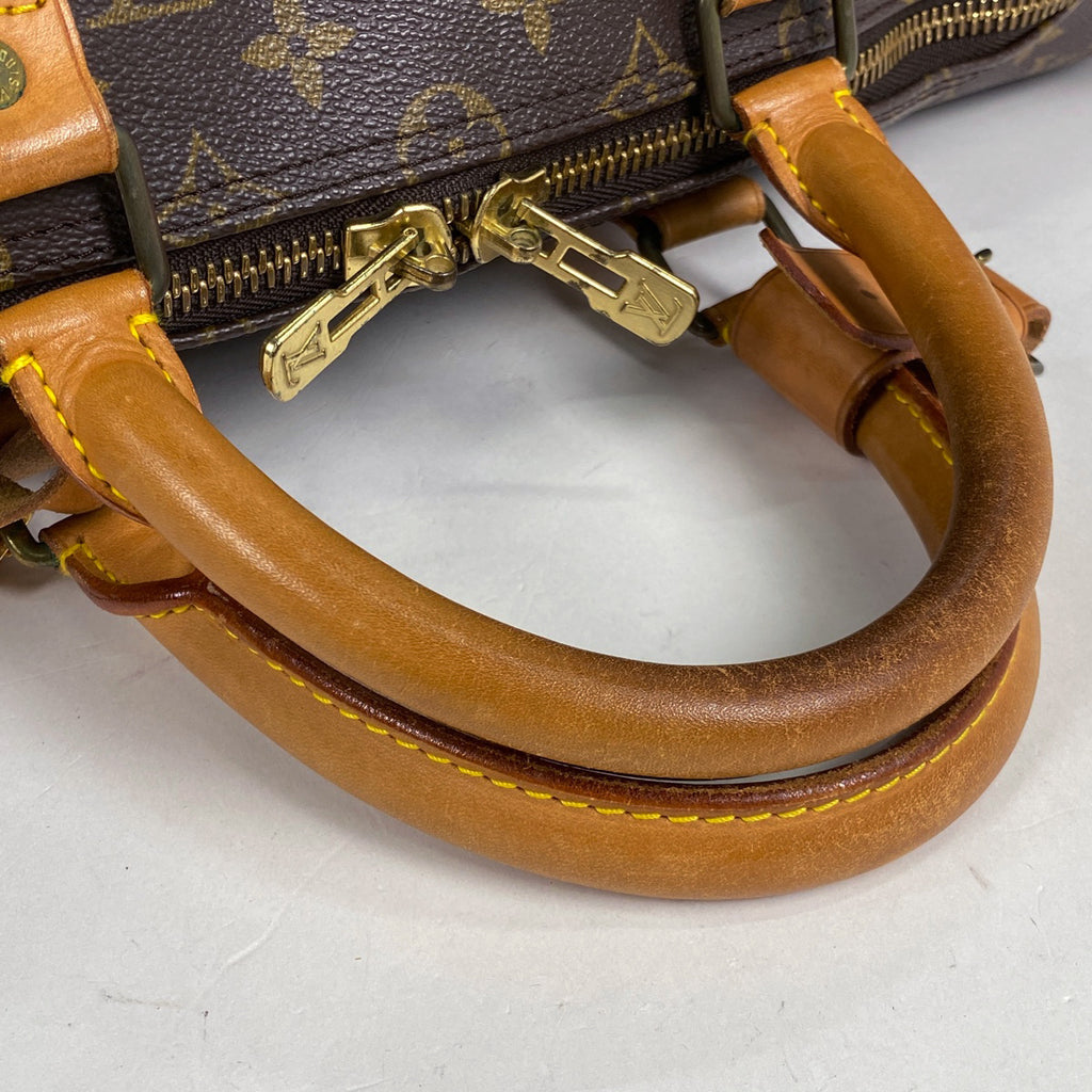 ルイ・ヴィトン キーポル バンドリエール 50 旅行 出張 ボストンバッグ モノグラム ブラウン M41416 レディース 【中古】brbag