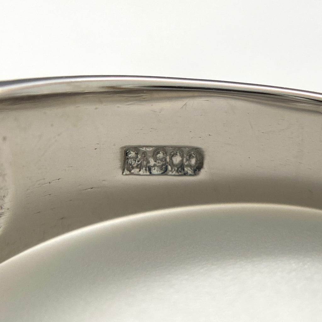 メレダイヤ デザインリング プラチナ 指輪 リング 14号 Pt900 ダイヤモンド レディース 【中古】nbjwl