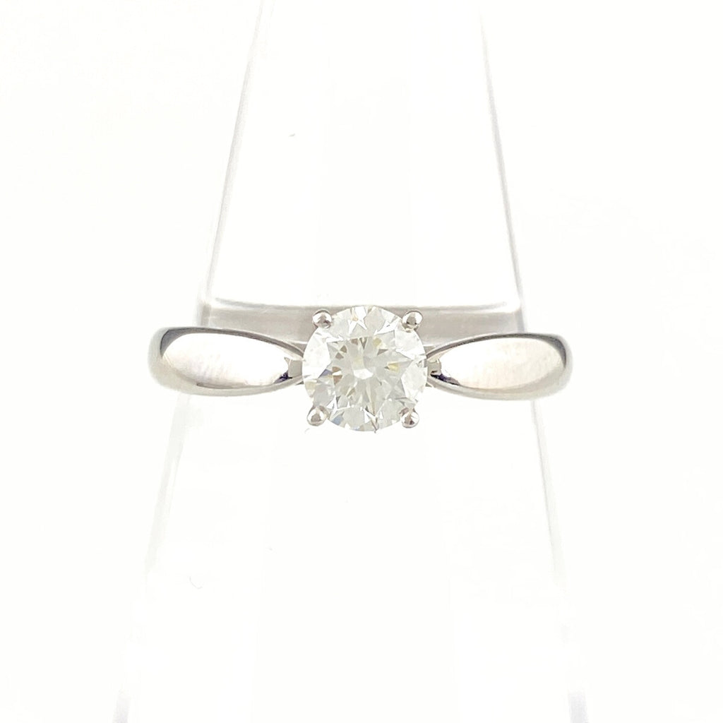 ティファニー ダイヤモンド デザインリング プラチナ 指輪 リング 7.5号 Pt950 ダイヤモンド レディース 【中古】brjwl