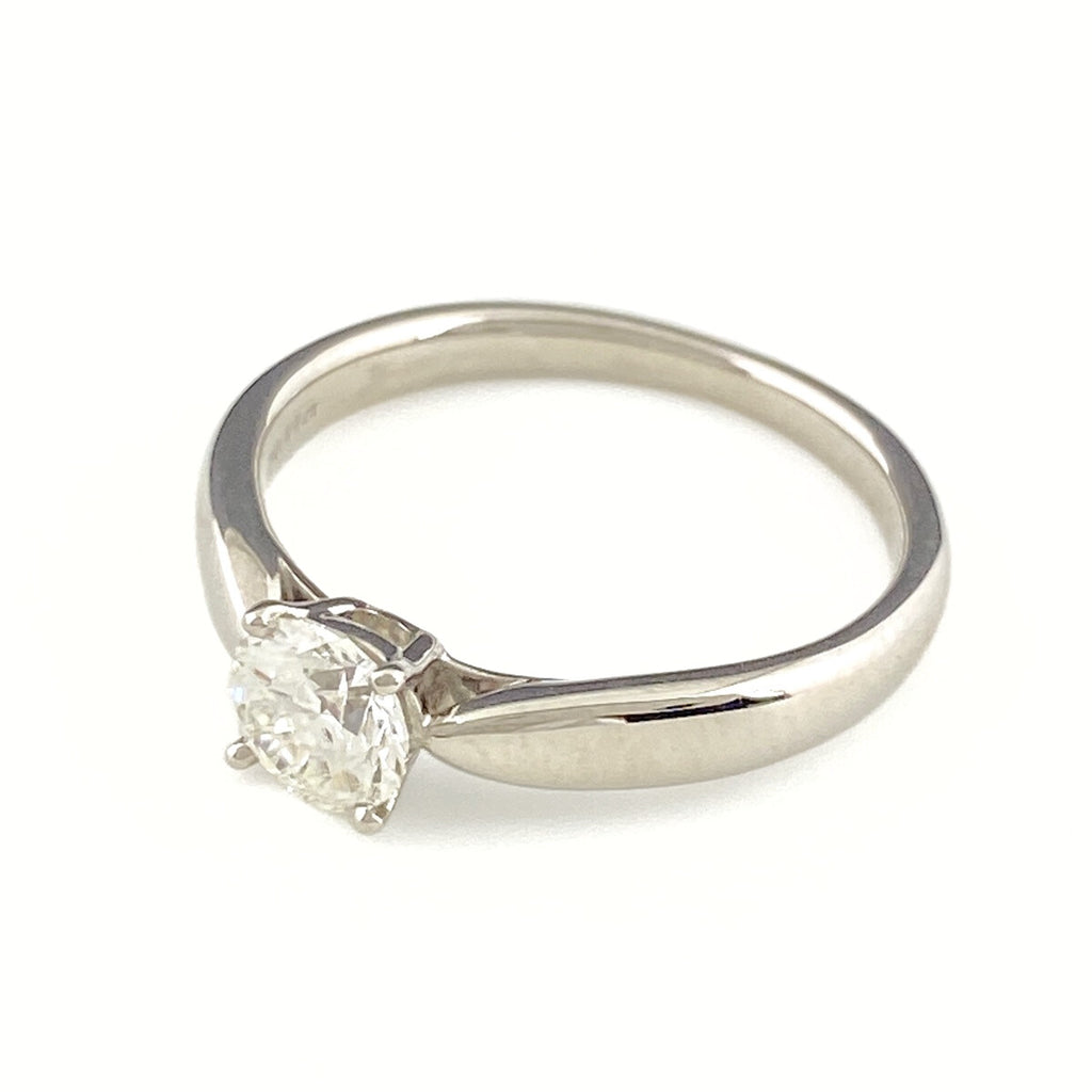 ティファニー ダイヤモンド デザインリング プラチナ 指輪 リング 7.5号 Pt950 ダイヤモンド レディース 【中古】brjwl