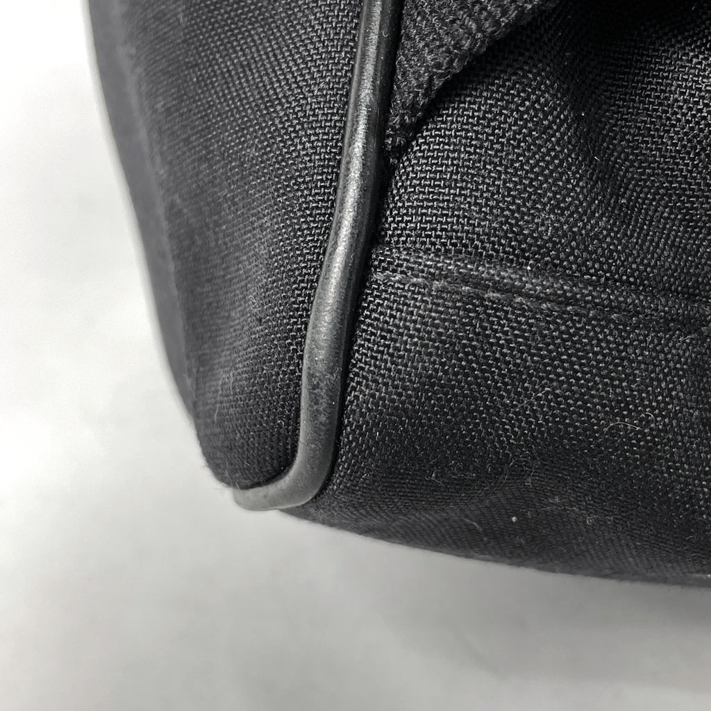 サンローランパリ ロゴ リュックサック 星 スター バックパック デイパック リュック キャンバス ブラック レディース 【中古】brbag