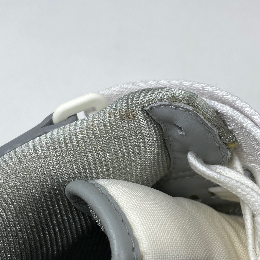 クリスチャンディオール ロゴ スニーカー トロッター柄 ハイカット 靴 スニーカー レザー キャンバス ホワイト グレー レディース 【中古】brapp