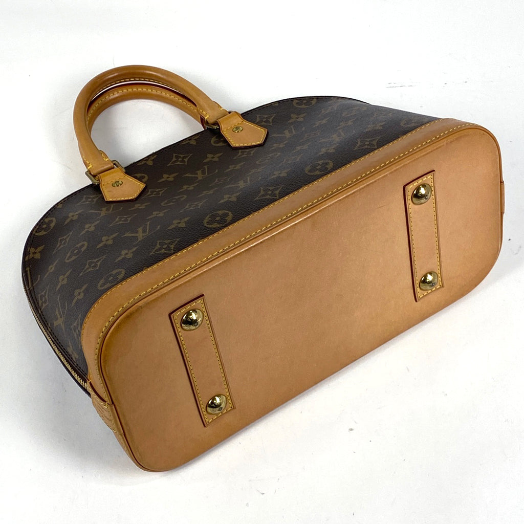 ルイ・ヴィトン アルマ PM 手提げ ハンドバッグ モノグラム ブラウン M53151 レディース 【中古】brbag