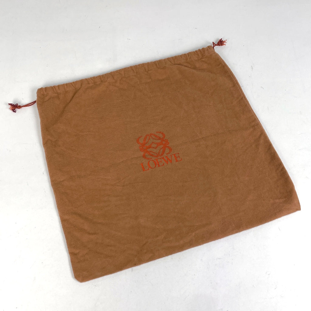 ロエベ ベラスケス ショルダーバッグ ロゴ ショルダーバッグ レザー ブラック ブラウン レディース 【中古】brbag