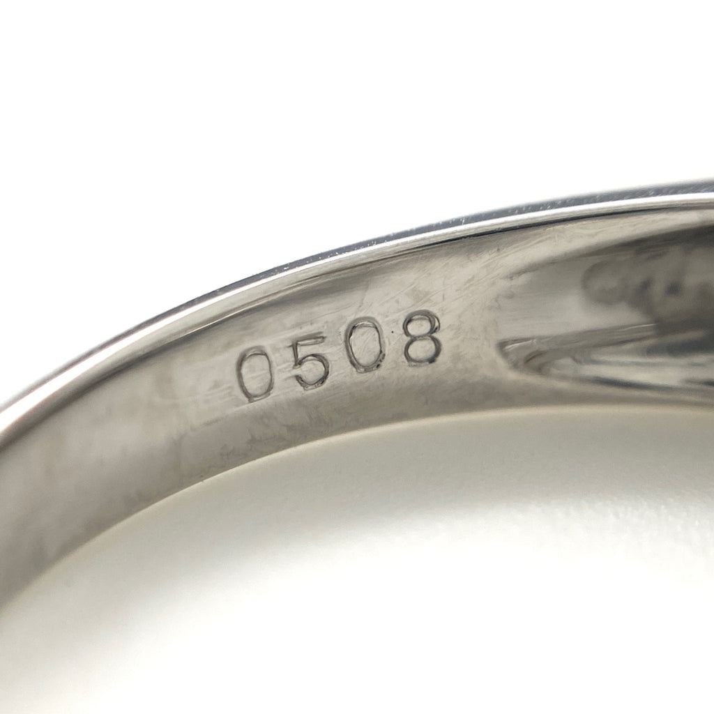 メレダイヤ デザインリング プラチナ 指輪 リング 12号 Pt900 ダイヤモンド レディース 【中古】nbjwl