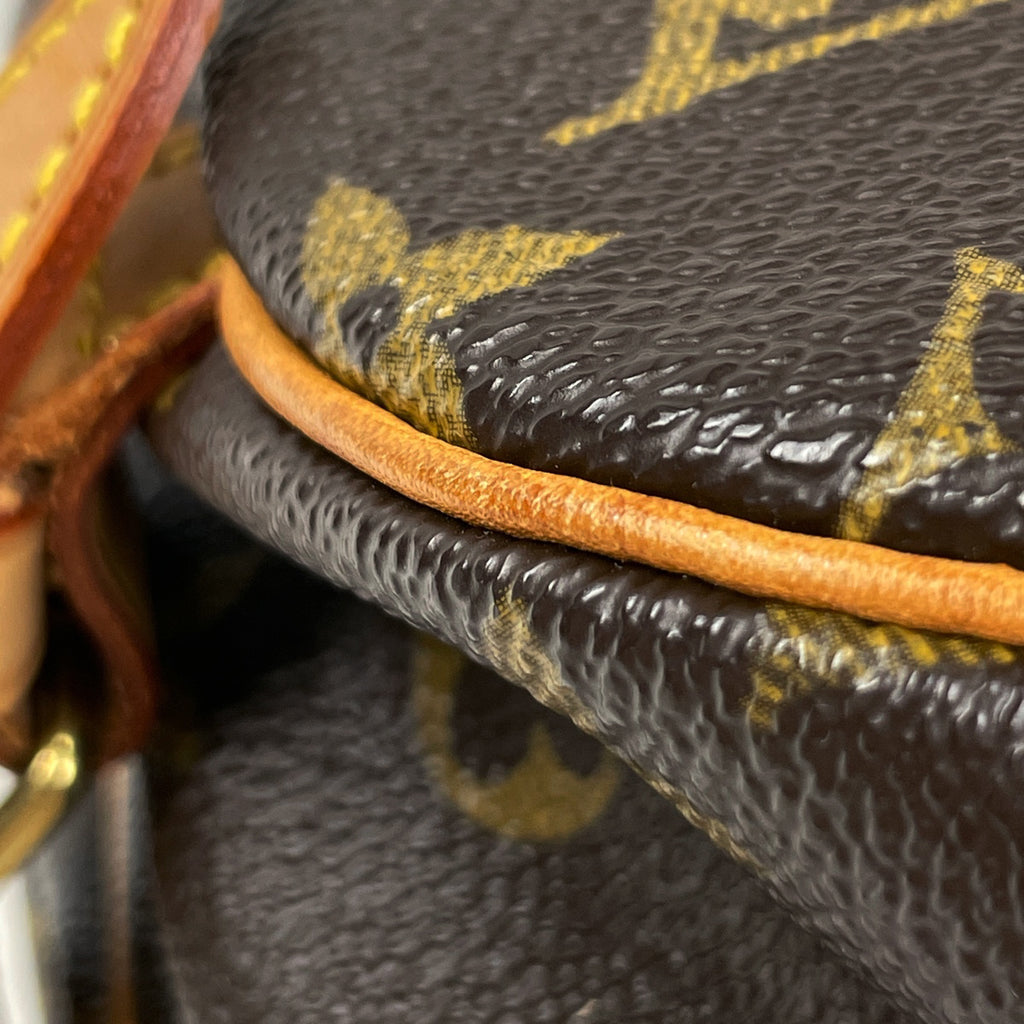 ルイ・ヴィトン ソミュール 30 斜め掛け ショルダーバッグ モノグラム ブラウン M42256 レディース 【中古】brbag