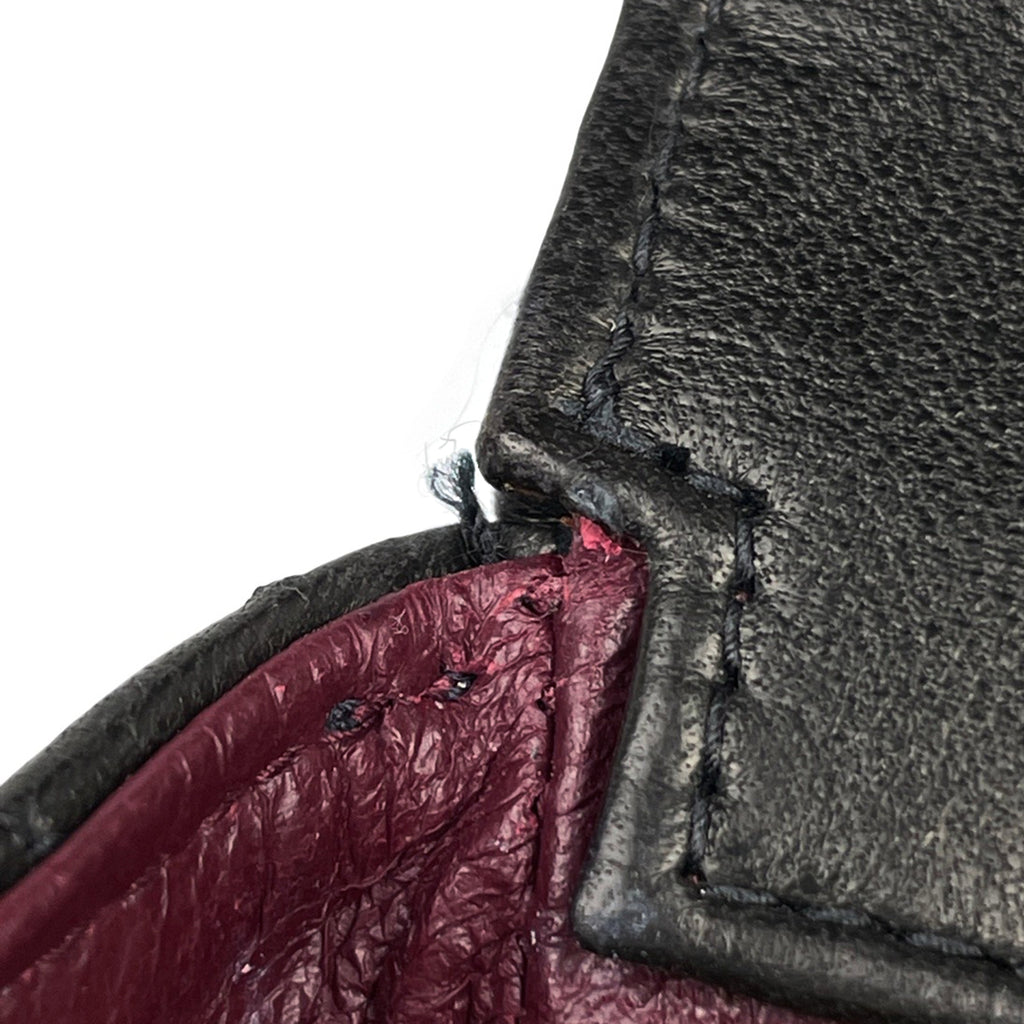 シャネル デカ マトラッセ シングルフラップ チェーン ショルダーバッグ ココマーク ショルダーバッグ レザー ブラック レディース 【中古】brbag